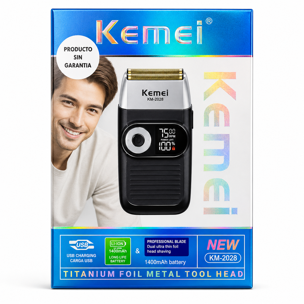 Kemei Shaver Doble Malla KM-2026