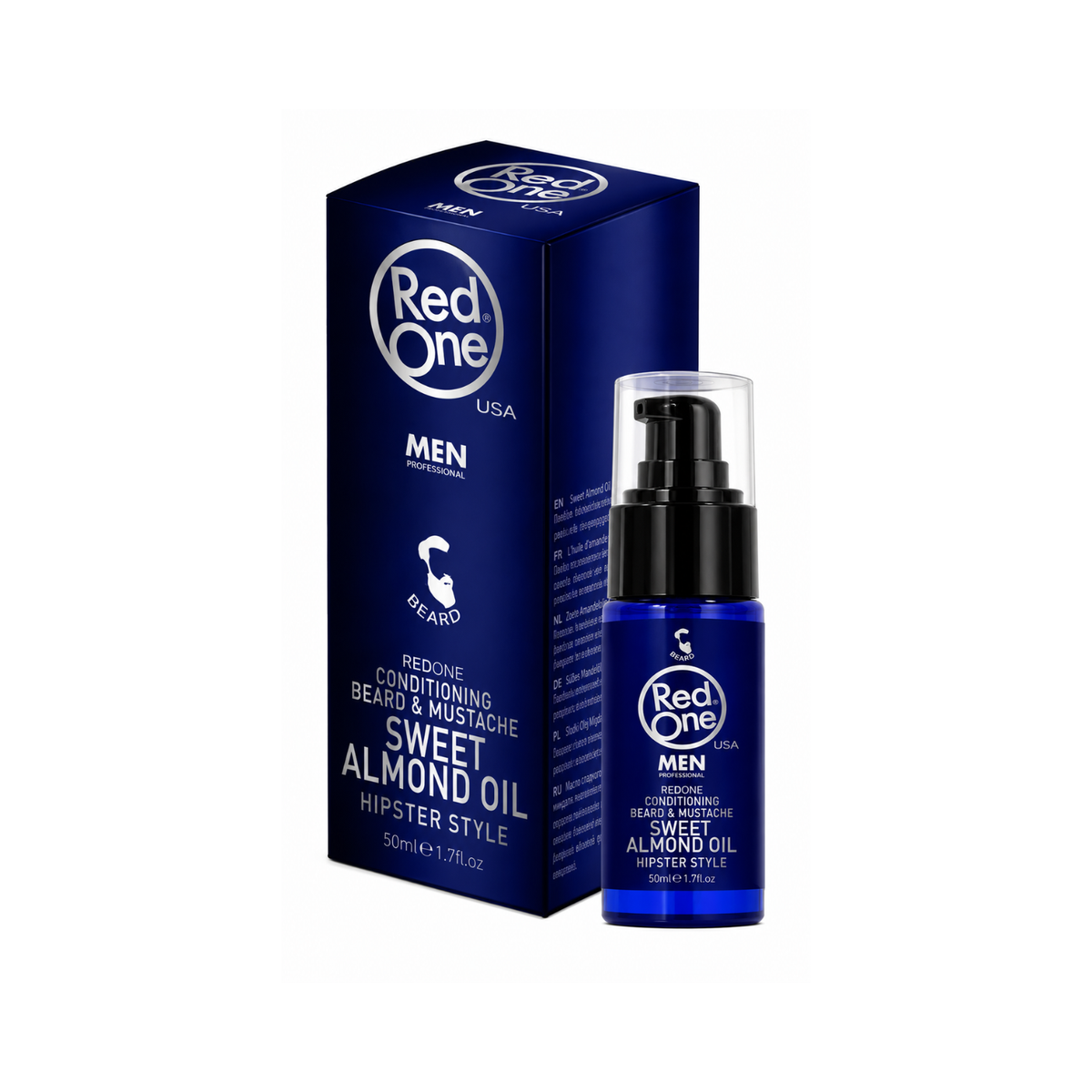 Aceite para Barba Almendras 50ml RED ONE