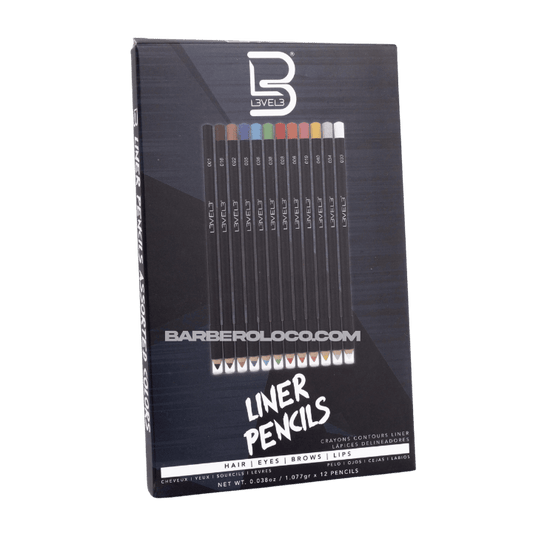Lápices Delineadores de Color  L3VEL3 (12 piezas)