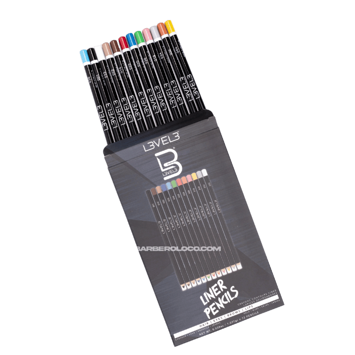 Lápices Delineadores de Color  L3VEL3 (12 piezas)