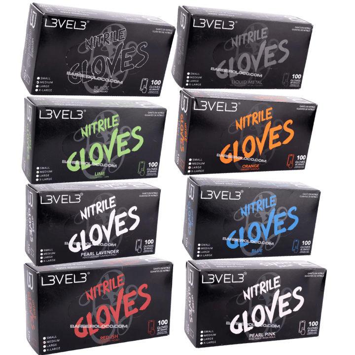 Guantes Profesionales de Nitrilo L3VEL3