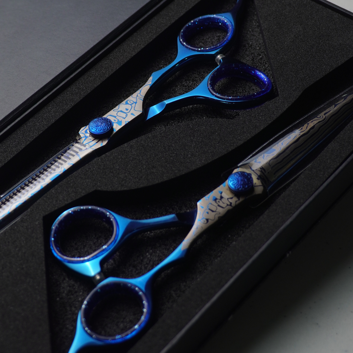 Tijeras Infinity Legacy Azul 7"