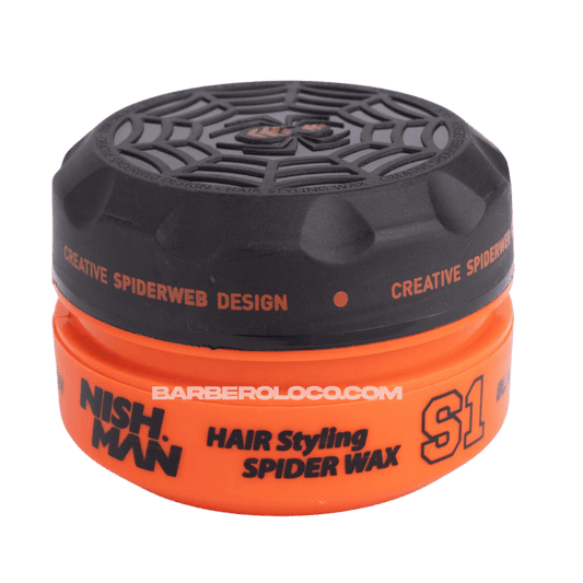 Cera NISHMAN Hair Styling Spider Wax S1 Black 150 ml