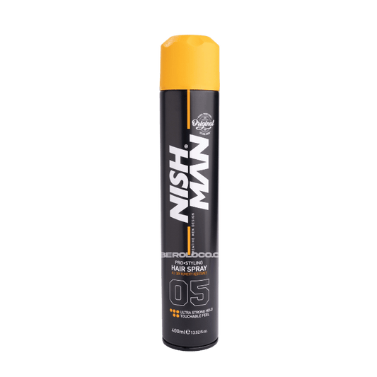 Spray NISHMAN de Peinado Ultra Hold 05
