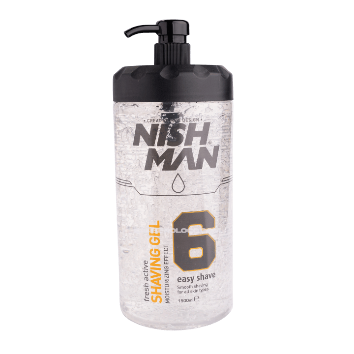 Gel para Afeitar NISHMAN Fresh Active 6 1500 ml