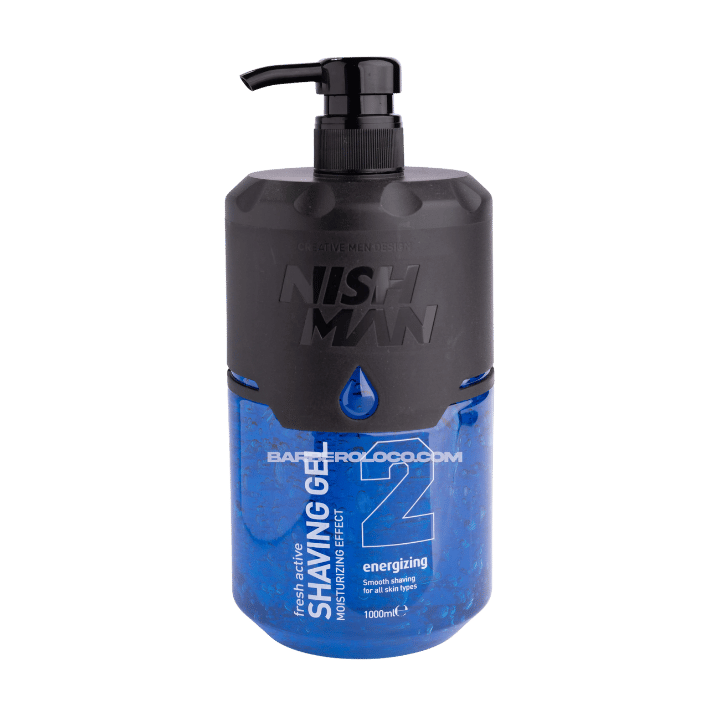 Gel de Afeitar NISHMAN Fresh Active Energizing 2 1000ml