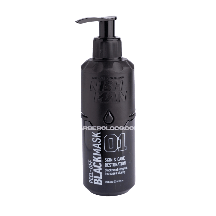 Mascarilla Nishman Black 200 ml
