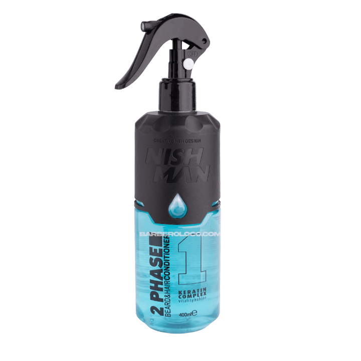 Acondicionador NISHMAN 1 para Barba y Cabello 400 ml
