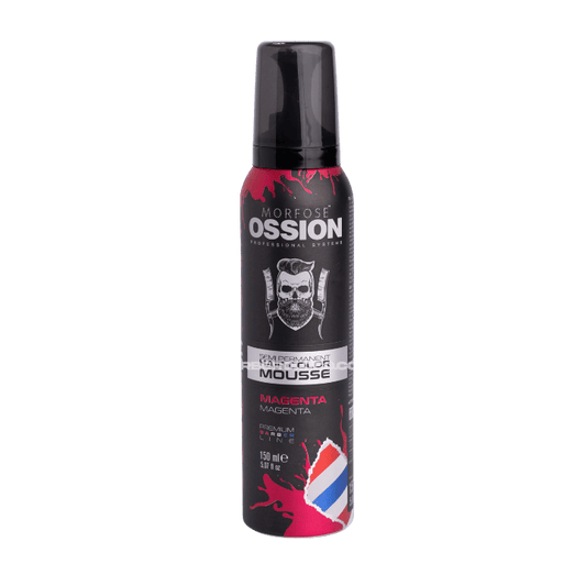 Espuma de Tinte Semipermanente de Color Magenta Ossion