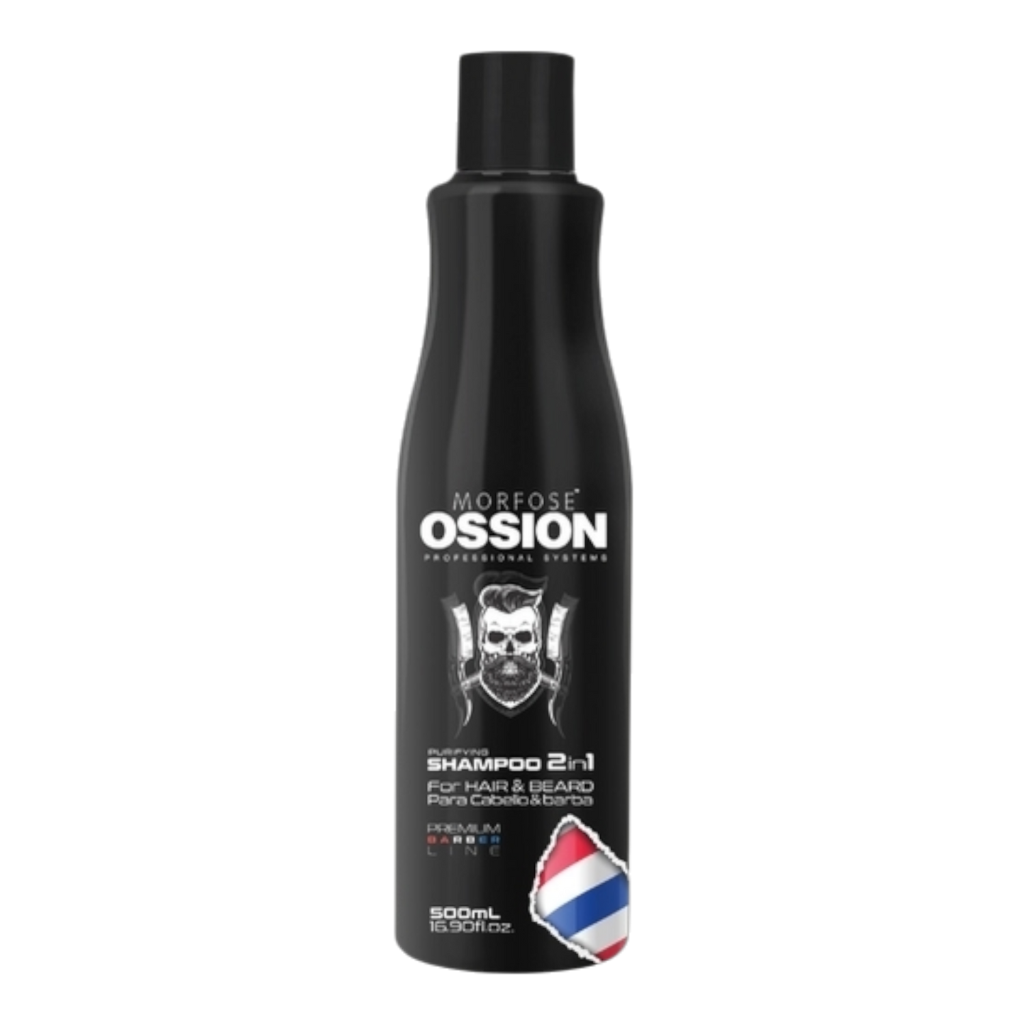 Shampoo 2in1 for Hair and Beard 500 ml