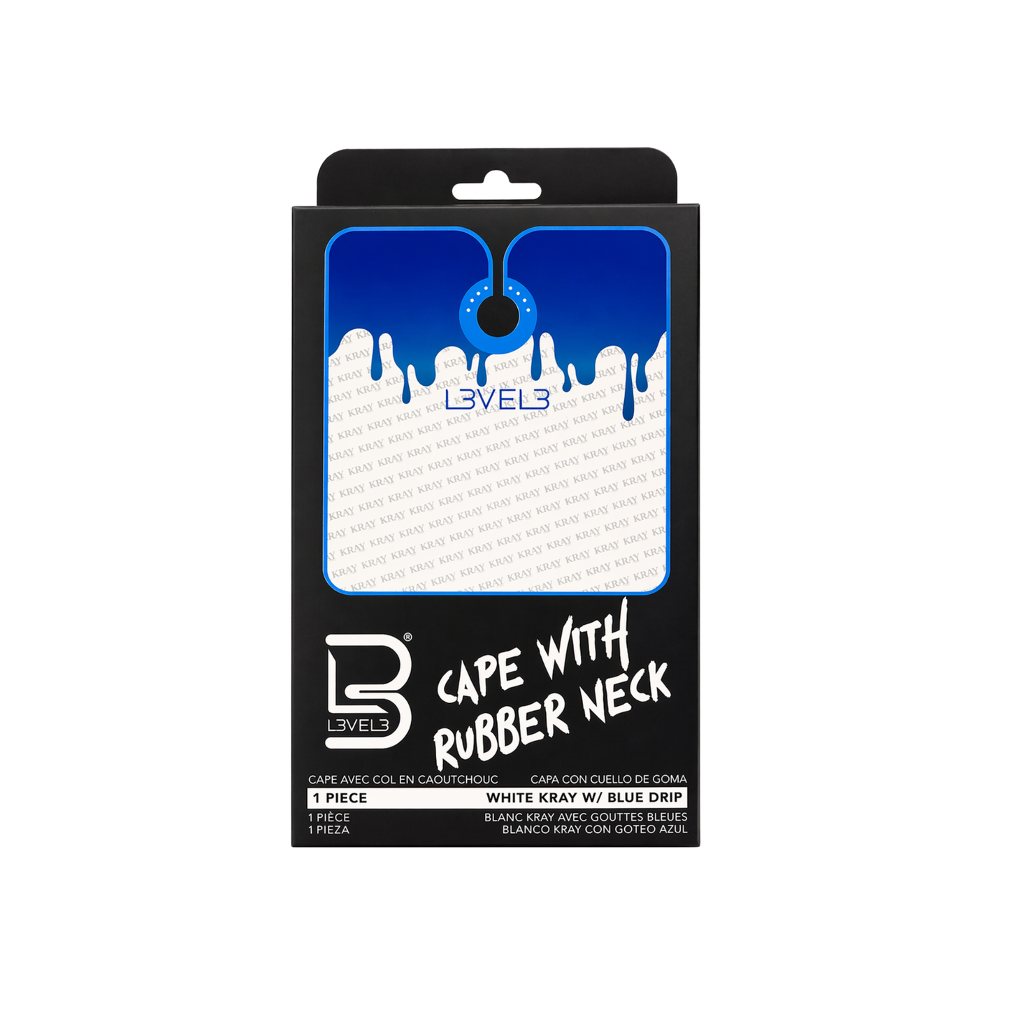 Capa con Cuello de Silicon Blue Drip L3VEL3