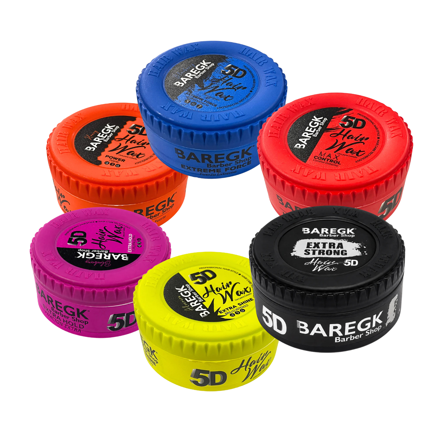 Combo 18 Ceras Baregk Surtidas 150ml