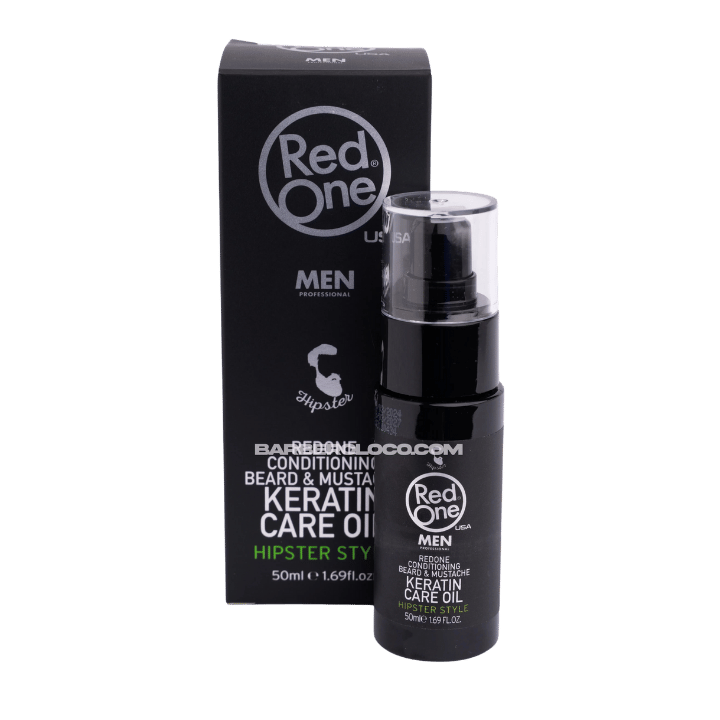Aceite Keratina para Barba y Bigote Red One 50 ml