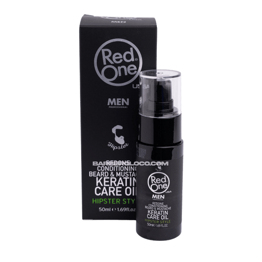 Aceite Keratina para Barba y Bigote Red One 50 ml