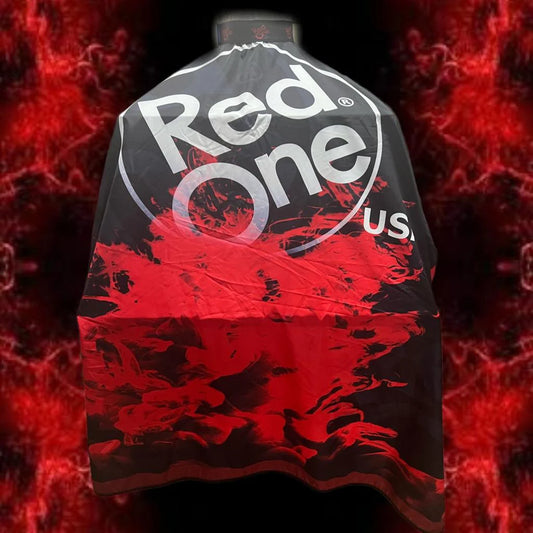 Red One Barber Capes