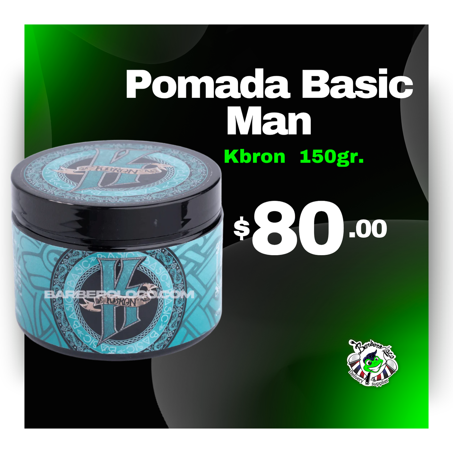 Pomada Basic Kbron Man Tradicional 150 g
