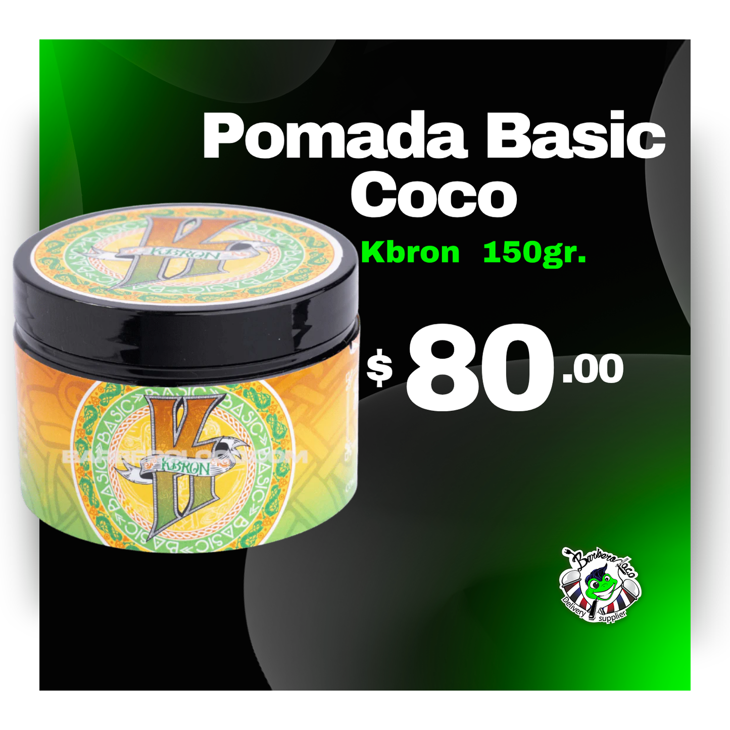 Pomada Basic Kbron Coco 150 g