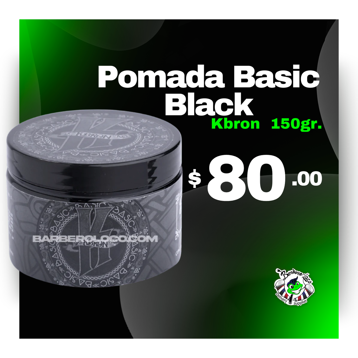 Pomada Basic Kbron Black 150 g