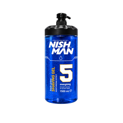 Gel para Afeitar NISHMAN Fresh Active 5