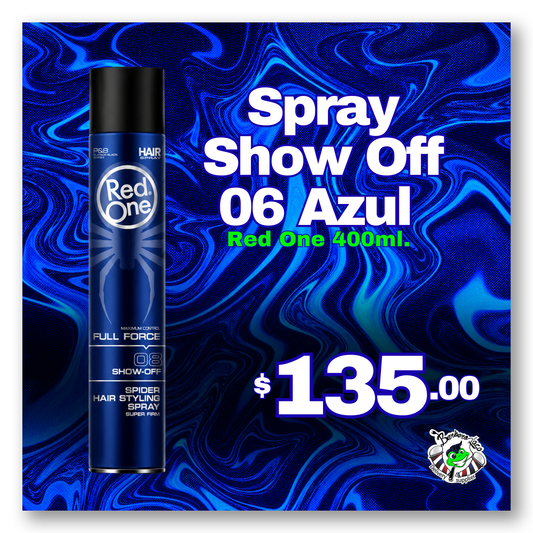Spray Show Off 06 Azul 400ml RED ONE