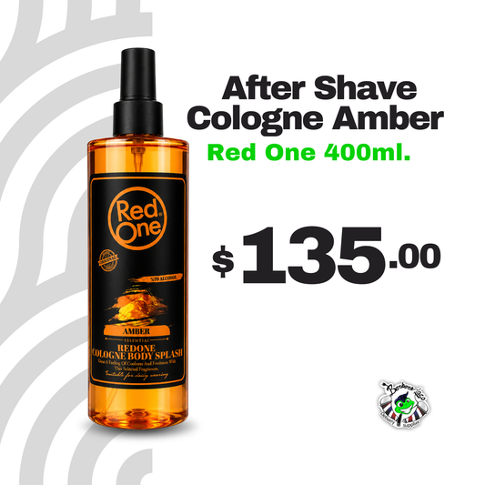 After Shave Splash Amber 400ml RED ONE