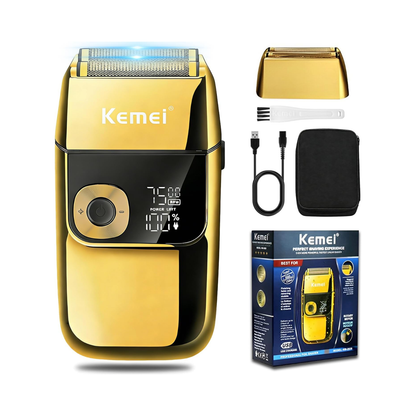 Kemei Shaver Metálica KM-2028 Gold