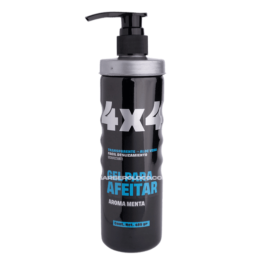 Gel para Afeitar Menta 4x4 485 g