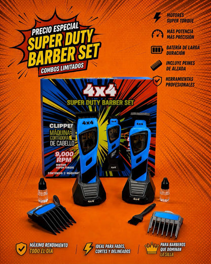Combo Super Duty 4x4 Clipper y Trimmer