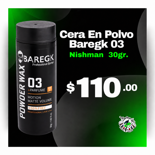 Cera en Polvo Baregk 03 30g