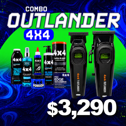Combo Outlander Black - 4x4 Profesional