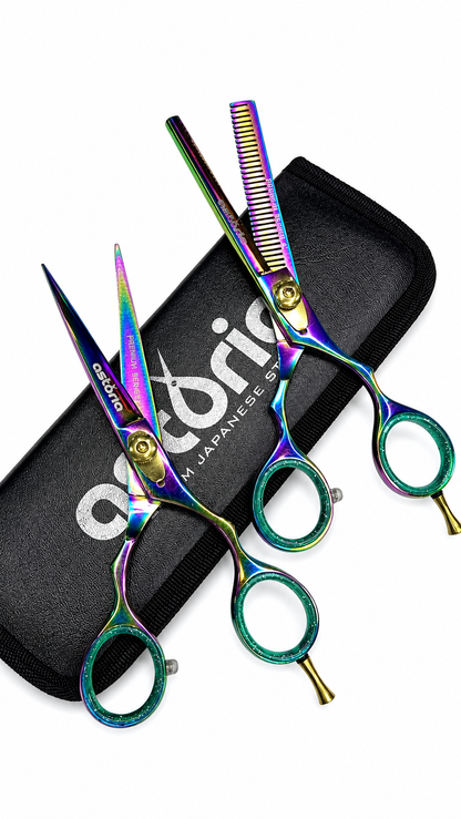 Combo Tijeras Astoria Tornasol  6"