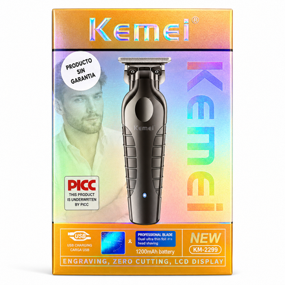 Kemei Trimmer Maquina Black KM-2299