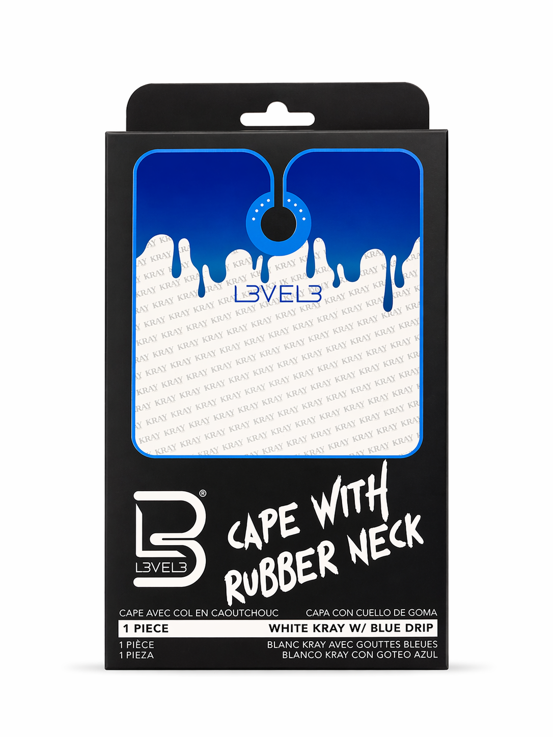 Capa con Cuello de Silicon Blue Drip L3VEL3