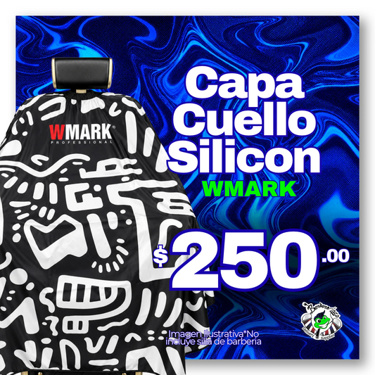 Capa Cuello de Silicon Grafitti Black WMARK