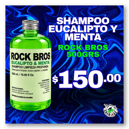 Shampoo Menta & Eucalipto 500ml RockBros