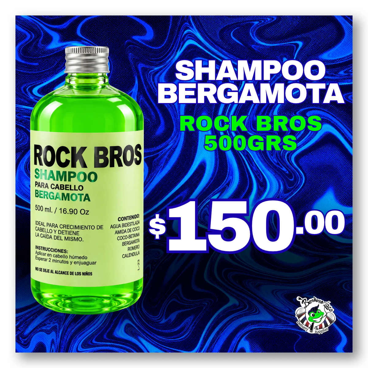 Shampoo Bergamota 500ml RockBros
