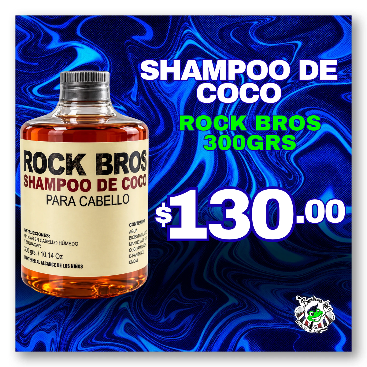 Shampoo De Coco 300grs RockBros