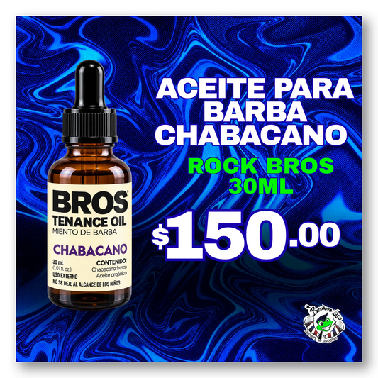 Aceite Para Barba Chabacano 30ml RockBros