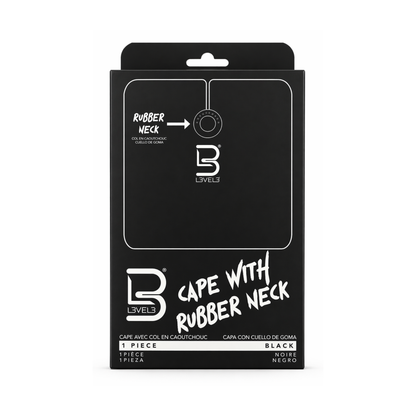 Capa con Cuello de Silicon Black L3VEL3