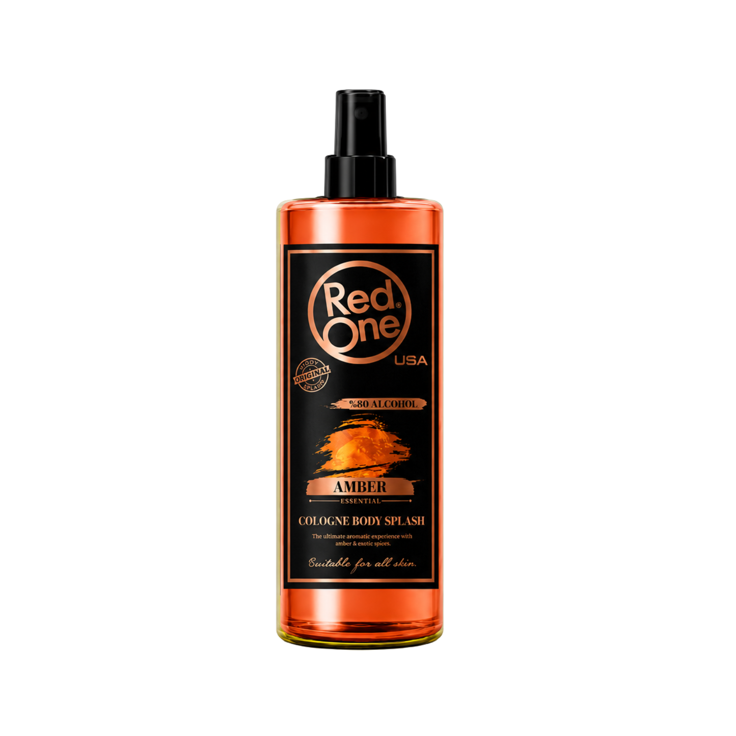 After Shave Splash Amber 400ml RED ONE