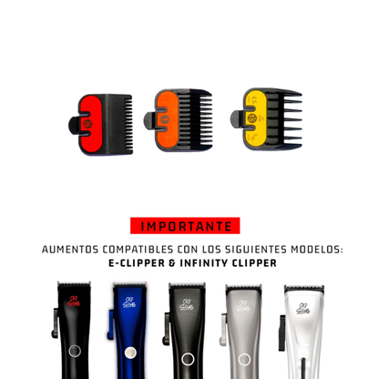 Set 3 aumentos para Clipper Old Scull