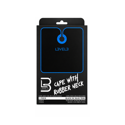 Capa con Cuello de Silicon Blue Trim L3VEL3