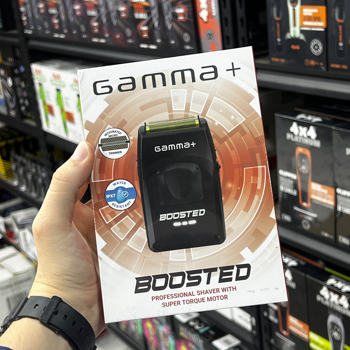 Shaver Boosted Gamma+