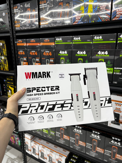 Combo Specter Clipper & Trimmer Wmark White