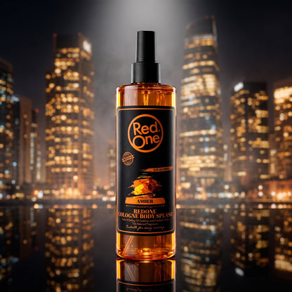 After Shave Splash Amber 400ml RED ONE