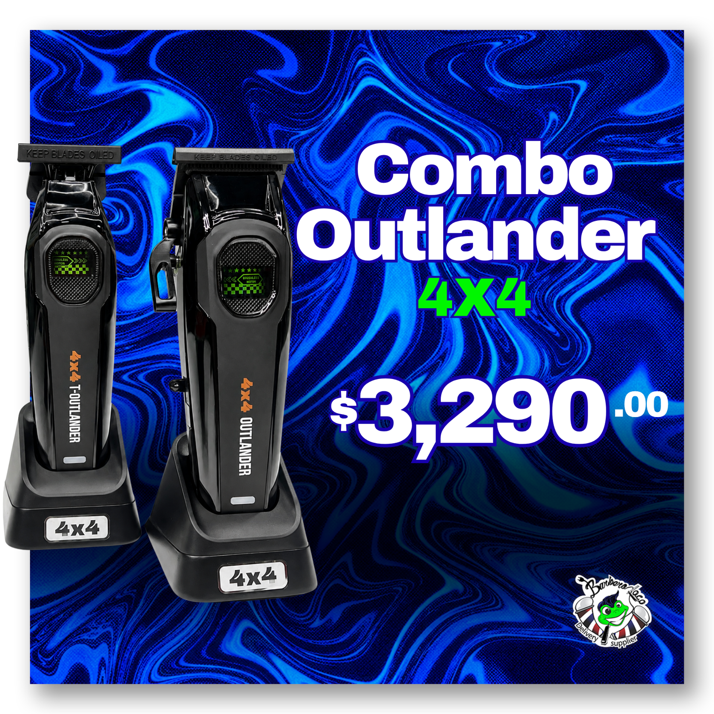 Combo Outlander Black 4x4