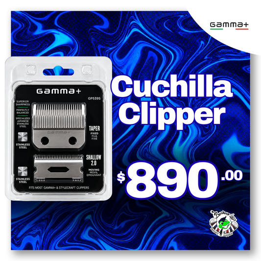 Cuchilla Clipper Gamma | Taper Shallow 2.0