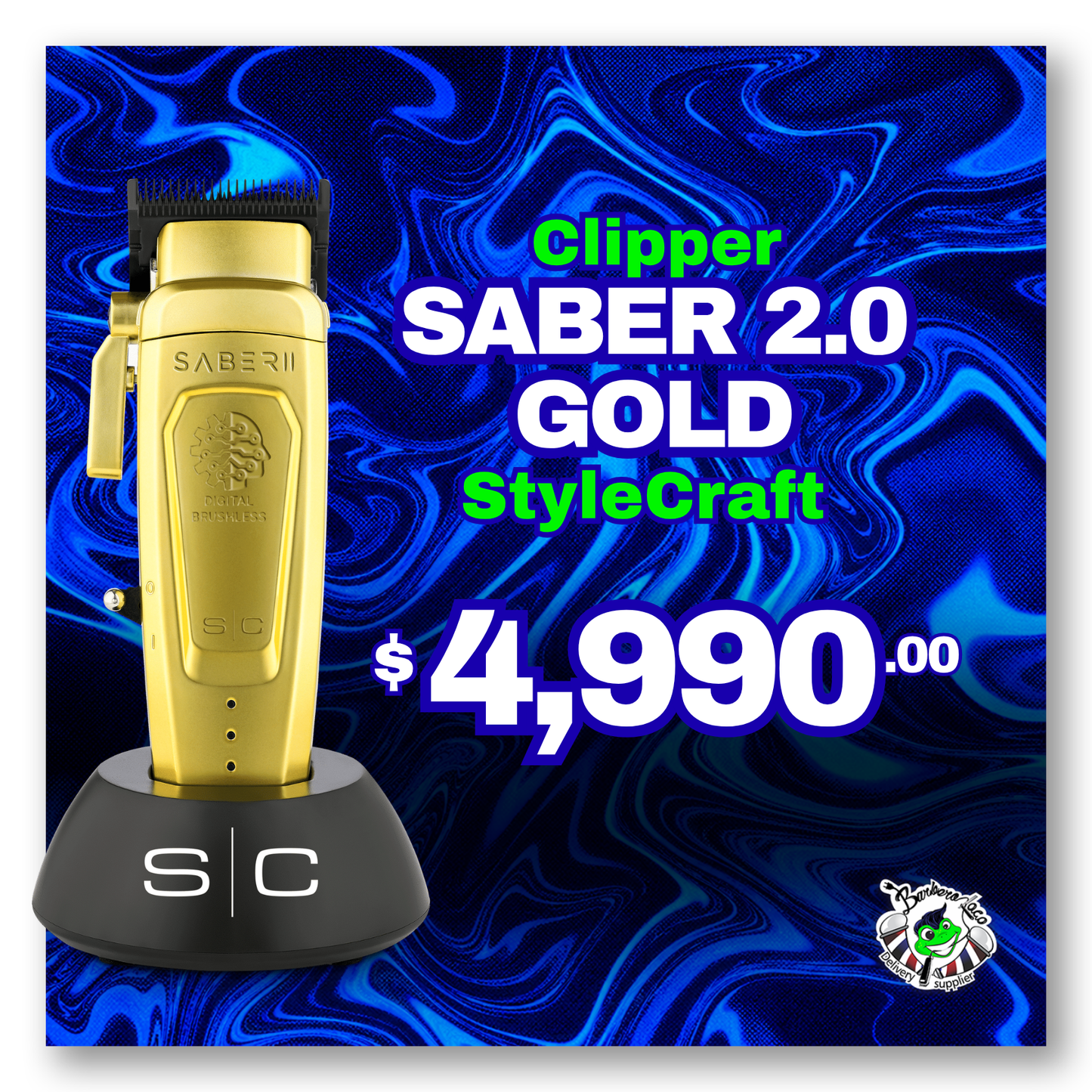 Clipper SABER 2.0 Gold Stylecraft