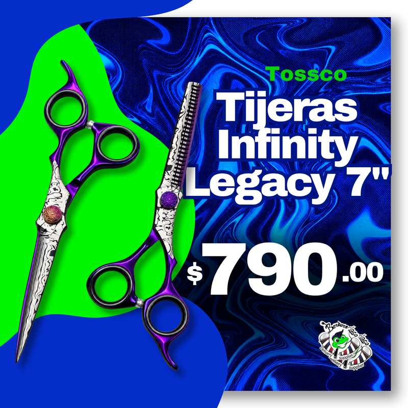 Tijeras Infinity Legacy Morado 7"