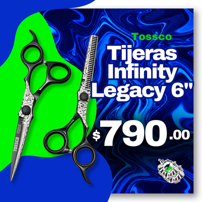 Tijeras Infinity Legacy Black 6"
